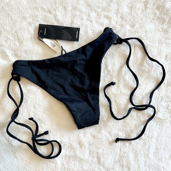 NWT Tavik Bebe Mini Bikini Bottom in Black - Extra Small - Picture 5 of 8